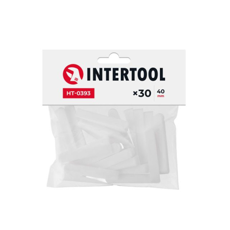 Клини для плитки 40 мм / 30 шт INTERTOOL HT-0393