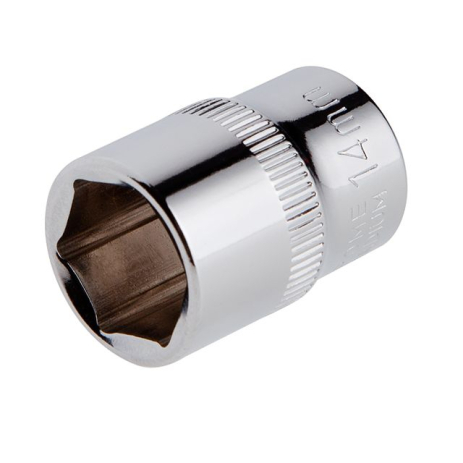 Головка шестигранная 3/8", 14×20 мм, Cr-V, STORM INTERTOOL ET-0414