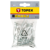 Заклепки алюминиевые 4.8 мм x 8 мм, 50 шт. Topex 43E501