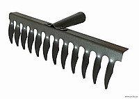Граблі без ручки (кручений зуб) VIROK 148016