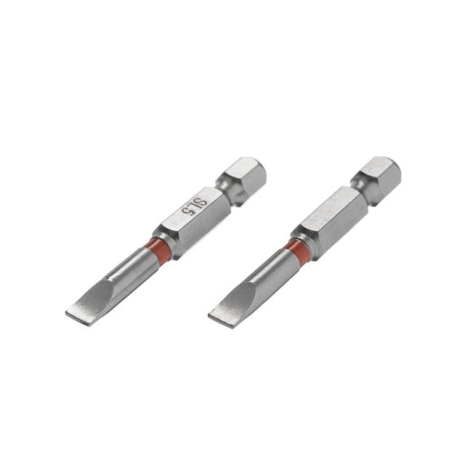 Комплект викруткових насадок, SL5, 1/4"×50 мм, S2, 2 од., STORM INTERTOOL VT-0229