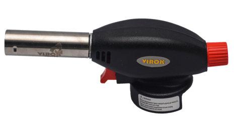 Горелка газовая с цанговым (быстрым) соединением. Piezo VIROK 44V192 Горелка газовая с цанговым (быстрым) соединением. Piezo VIROK 44V192