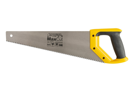 Ножовка столярная 7TPI MAX CUT 400 мм закаленный зуб 3-D заточка полированная MASTERTOOL 14-2040 Ножовка столярная 7TPI MAX CUT 400 мм закаленный зуб 3-D заточка полированная MASTERTOOL 14-2040