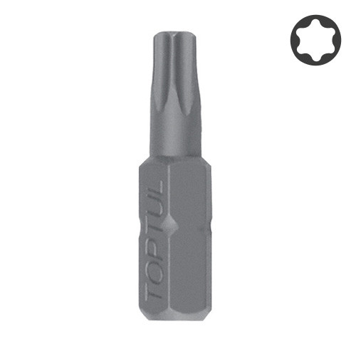 Бита для отвертки TORX T9 1/4" 25мм TOPTUL FSEA0809 Бита для отвертки TORX T9 1/4" 25мм TOPTUL FSEA0809