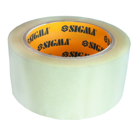 Скотч прозорий 45мм×500м 42мкм SIGMA 8401291