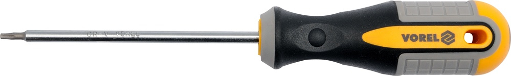 Викрутка TORX Т7х75 мм CrV Vorel 60882 Викрутка TORX Т7х75 мм CrV Vorel 60882