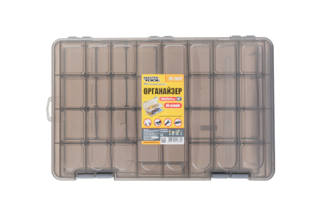 Органайзер двосторонній 15" 375х225х72 мм 45 секцій MASTERTOOL 79-2079 Органайзер двосторонній 15" 375х225х72 мм 45 секцій MASTERTOOL 79-2079