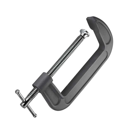 Струбцина тип "G", 5", 125 мм INTERTOOL HT-6017 Струбцина тип "G", 5", 125 мм INTERTOOL HT-6017