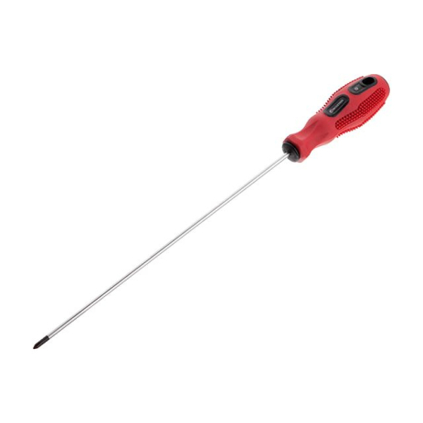 Викрутка хрестова, PH0×200 мм, Cr-V INTERTOOL VT-3135