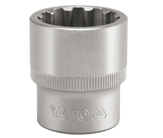 Головка торцева Spline 1/2" 8 мм Yato YT-1460 Головка торцева Spline 1/2" 8 мм Yato YT-1460