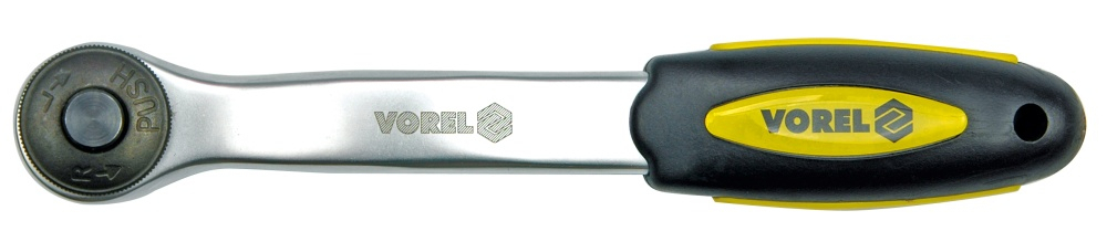 Тріскатка вигнута 1/2" 72 зубця CrV Vorel 53573 Тріскатка вигнута 1/2" 72 зубця CrV Vorel 53573