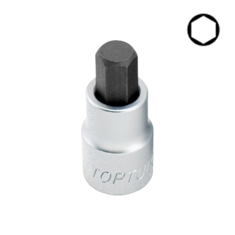Головка із насадкою 1/4" 7 мм HEX TOPTUL BCDA0807 Головка із насадкою 1/4" 7 мм HEX TOPTUL BCDA0807