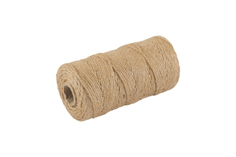 Шпагат джутовий Ø 2 мм 0.4 кг котушка MASTERTOOL 92-0613 Шпагат джутовий Ø 2 мм 0.4 кг котушка MASTERTOOL 92-0613
