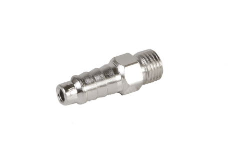 Переходник с наружной резьбой 1/4" - шланг 12 мм MASTERTOOL 81-9289 Переходник с наружной резьбой 1/4" - шланг 12 мм MASTERTOOL 81-9289