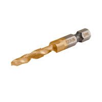 Сверло-метчик HSS M5х0.8 мм DIN338 MASTERTOOL 11-05-080 Сверло-метчик HSS M5х0.8 мм DIN338 MASTERTOOL 11-05-080