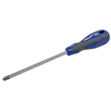 Отвертка крестовая Soft-Touch PH0 х 150мм Cr-V-Mo PROLINE 10084 Отвертка крестовая Soft-Touch PH0 х 150мм Cr-V-Mo PROLINE 10084