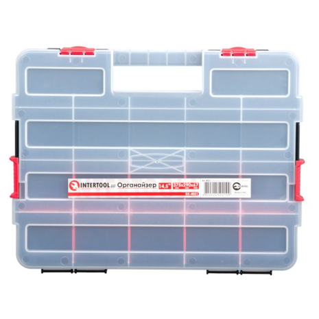 Органайзер 14.5 " 375 * 280 * 67мм INTERTOOL BX-4021 Органайзер 14.5 " 375 * 280 * 67мм INTERTOOL BX-4021