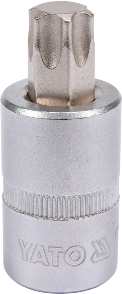 Головка торцевая с отверточной насадкой TORX 1/2" Т60 55 мм Yato YT-04318