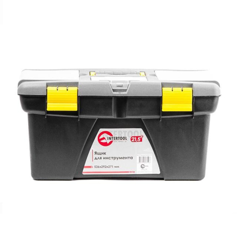 Ящик для інструментів 21.5" 536*292*271мм INTERTOOL BX-0321 Ящик для інструментів 21.5" 536*292*271мм INTERTOOL BX-0321