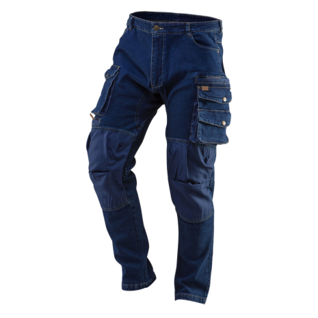Робочі штани DENIM, посилення коліна, розмір XL NEO 81-228-XL Робочі штани DENIM, посилення коліна, розмір XL NEO 81-228-XL