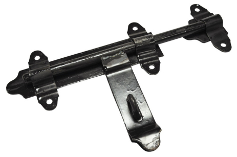 Засов дверной 330 мм фигурный MASTERTOOL 92-0342 Засов дверной 330 мм фигурный MASTERTOOL 92-0342