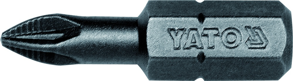 Насадка викруткова 1/4" хрестова PZ1 х 25 мм 50 шт Yato YT-7810 Насадка викруткова 1/4" хрестова PZ1 х 25 мм 50 шт Yato YT-7810