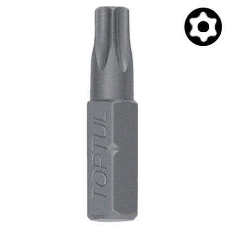 Бита TORX с отверстием TOPTUL 5/16" 30мм T27 FSGA1027 Бита TORX с отверстием TOPTUL 5/16" 30мм T27 FSGA1027