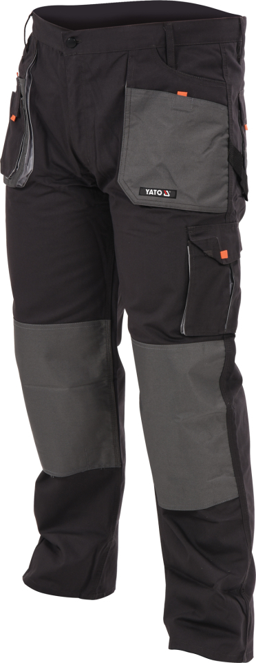 Штани робочі, розмір S; 65% - поліестер, 35% - бавовна Yato YT-80182 Штани робочі, розмір S; 65% - поліестер, 35% - бавовна Yato YT-80182