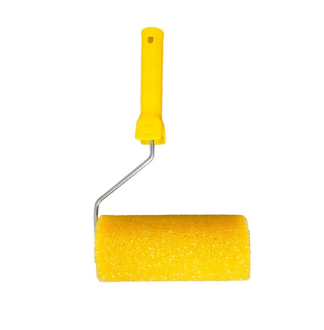 Валик малярный структурный Moltopren Decor 180 x 80 x 20 мм, Ø 6 мм с ручкой MASTERTOOL 92-6103