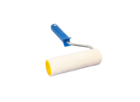 Валик малярный Velour 180 x 48 x 4 мм, Ø 8 мм с ручкой MASTERTOOL 92-5603-P