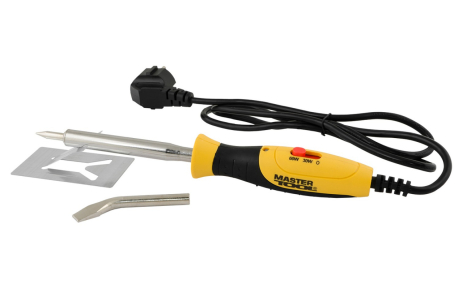 Паяльник электрический 30-60 Вт 220V/50Hz 400°С регулируемый MASTERTOOL 44-0015 Паяльник электрический 30-60 Вт 220V/50Hz 400°С регулируемый MASTERTOOL 44-0015