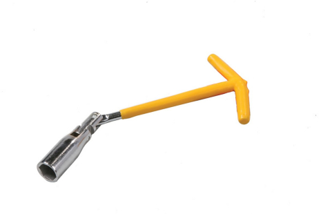 Ключ свечной 16 мм Т-Type с шарниром MASTERTOOL 73-0100