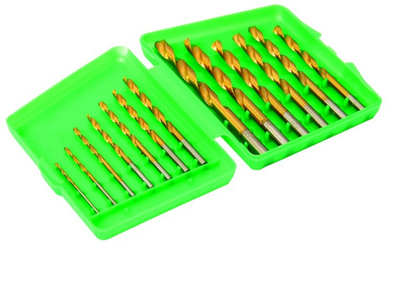 Набор сверл для металла 13 шт HSS ТИТАН 1.5-6.5 мм plastic box MASTERTOOL 11-1305 Набор сверл для металла 13 шт HSS ТИТАН 1.5-6.5 мм plastic box MASTERTOOL 11-1305