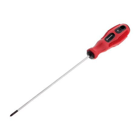 Викрутка хрестова, PH0×150 мм, Cr-V INTERTOOL VT-3134