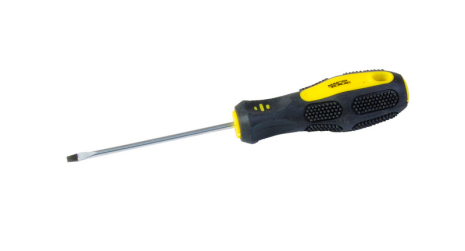 Отвёртка шлицевая SL3х75 мм ручка с TPR покрытием MASTERTOOL 48-5375 Отвёртка шлицевая SL3х75 мм ручка с TPR покрытием MASTERTOOL 48-5375