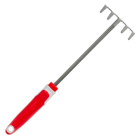 Грабли садовые, 335×85 мм, комбинированная рукоятка INTERTOOL FT-0032
