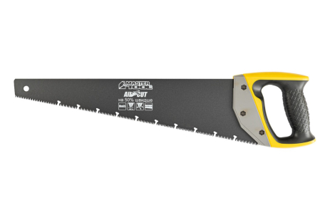 Ножовка столярная BLACK ALLIGATOR 450 мм 9TPI MAX CUT закаленный зуб 3-D заточка тефлоновое покрытие MASTERTOOL 14-2445 Ножовка столярная BLACK ALLIGATOR 450 мм 9TPI MAX CUT закаленный зуб 3-D заточка тефлоновое покрытие MASTERTOOL 14-2445