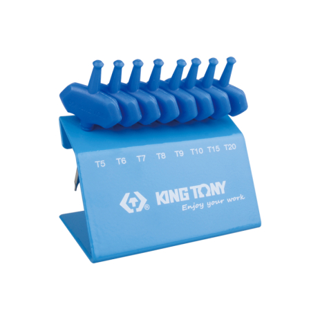 Отвертки прецизионные TORX 8шт. T5~T20 MINI KING TONY