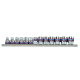 Набор головок 3/8" 13 ед. 12-ти гранные,короткие, дюймовые на планке