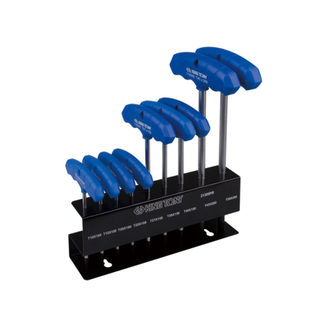 Набір Torx 9 од. (Т10-Т50) Т-подібних. Набір Torx 9 од. (Т10-Т50) Т-подібних.