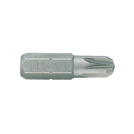 Бита торцевая 1/4" PZ №2 L=25мм