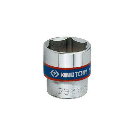 Головка торцева хромована 3/8" KING TONY, 15мм (6 гран.)