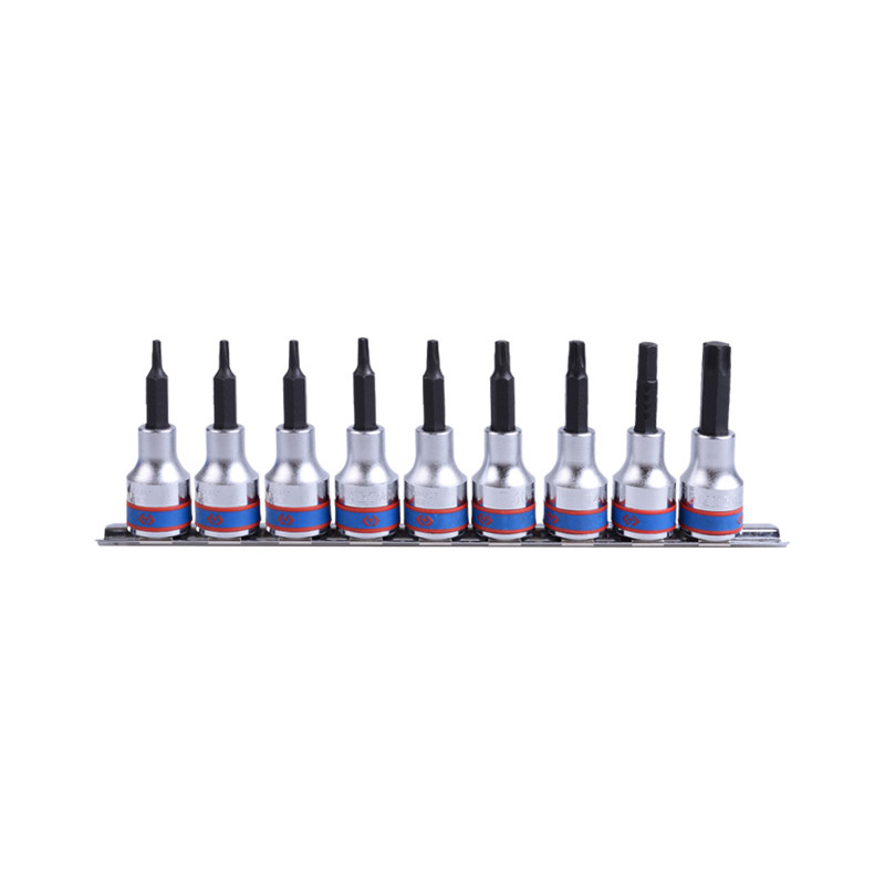 Набор TORX 9ед. (T20-T60) в держателе Набор TORX 9ед. (T20-T60) в держателе