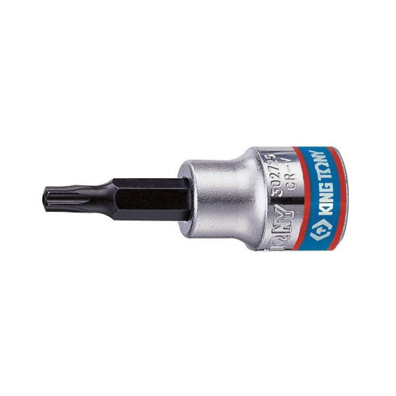 Насадка (бита) торцевая 3/8", TORX, T40, L = 50 мм, с отверстием Насадка (бита) торцевая 3/8", TORX, T40, L = 50 мм, с отверстием