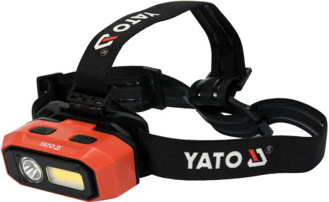 Ліхтарик налобний світлодіодний Yato YT-08594 Ліхтарик налобний світлодіодний Yato YT-08594