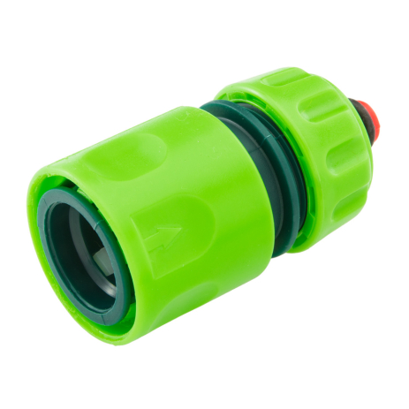 Муфта з автостопом 1/2", однокомпонентна, 30 шт, експозиційна коробка VERTO 15G721-30 Муфта з автостопом 1/2", однокомпонентна, 30 шт, експозиційна коробка VERTO 15G721-30
