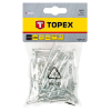 Заклепки алюминиевые 3.2 мм x 10 мм, 50 шт. Topex 43E302