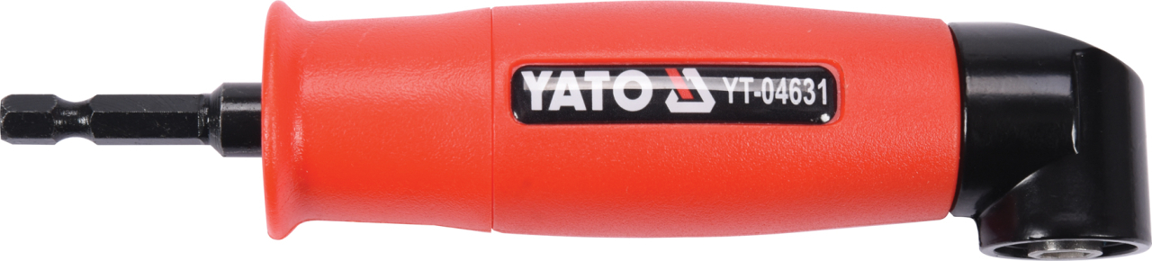 Держатель-адаптер угловой : HEX - 1/4", L= 155 мм, F=13 Нм, под углом 90° Yato YT-04631 Держатель-адаптер угловой : HEX - 1/4", L= 155 мм, F=13 Нм, под углом 90° Yato YT-04631