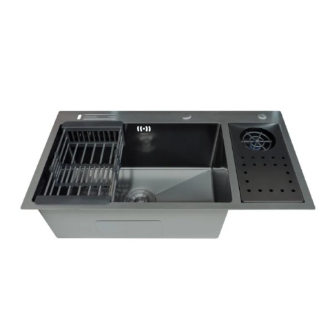 Мийка для кухні RH8245 SET 08 MICRO DECOR GRAPHITE (Графітовий колір) Мийка для кухні RH8245 SET 08 MICRO DECOR GRAPHITE (Графітовий колір)