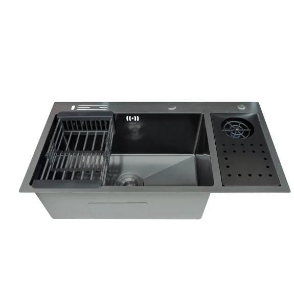 Мийка для кухні RH8245 SET 08 MICRO DECOR GRAPHITE (Графітовий колір) Мийка для кухні RH8245 SET 08 MICRO DECOR GRAPHITE (Графітовий колір)